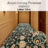 Corridor Carpet Floor Mat Green 1.8 x 1 M Carpet Rug