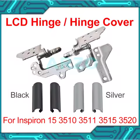 Dell Laptop Hinge For New Laptop Hinge Black Silver color For Dell Inspiron 15 3510 3511 3515 3520 N