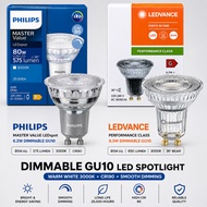 Philips Dimmable GU10 LED Bulb 6.2W Ledvance Dimmable GU10 LED Bulb 8.3W Warm White Cool White TML