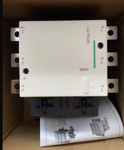 New AC contactor LC1F225F7 LC1F225 F7 3-pole contactor 225A 110V 40-400Hz