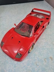 Ferrari F40 紅色模型車