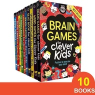 Buster Brain Games: Word Games Puzzle Books for Clever Kids – 10 Books