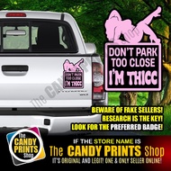 Customized Vinyl Car Sticker for a very special customer.