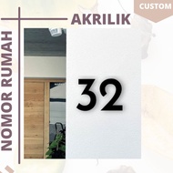 3D MIRROR ACRYLIC LETTERS AND NUMBERS RAISED CUSTOM ACRYLIC HOUSE NUMBERS