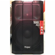 Distributor Speaker Aktif Huper Js12 12 Inch Harga 1 Pasang 500 Watt