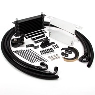 [Includes Wind Guide Plate] Toyota GR86 - Battle Bee Engine Oil Cooler Kit AN10 Fitting with Thermos