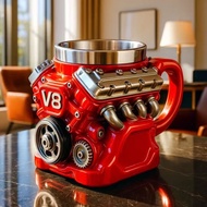 Engine V8 Engine Cup Mug Decoration
