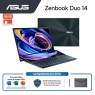 Asus Zenbook Duo 14 (UX482E-GHY412WS) 14" +12" Touch Screen/ i5-1135G7/ 16GB / 512GB SSD/ MX450/ W11/ 2Yrs Wrty /Pen
