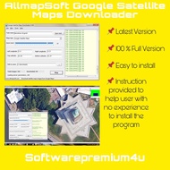 AllmapSoft Google Satelitte Maps Downloader