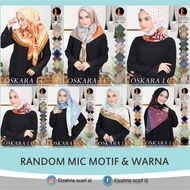 JILBAB HIJAB SEGI EMPAT MOTIF AZARA IZABEL VOAL SAKURA RANDOM grosir jilbab scarf jilbab motif hijab