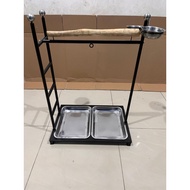 Parrot perch, parrot, old kk 44x63x88