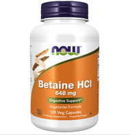 เบทาอีน HCI / Betaine HCI 648 MG 120 Capsules