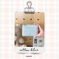 KAPPABKK Alice Short Wallet กระเป๋าสตางค์ใบสั้นดีไซน์เรียบ อะไหล่ทอง