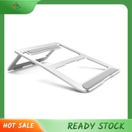 [In Stock] Adjustable Aluminum Laptop Stand Foldable Desktop Holder for 17'' Below Laptops