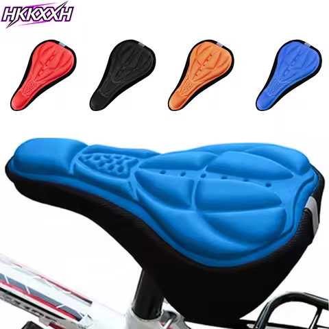 1PCS Bike Seat Cushion Bike Seat Cover, Gel Padded Bicycle Seat Cushion for Narrow Bike Seat, Extra 
