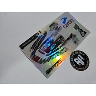 HEXGRAM PT - STICKER DECAL SKINCOVER GARSKIN INTERCOM CARDO PACKTALK BOLD BY RIDERSPB