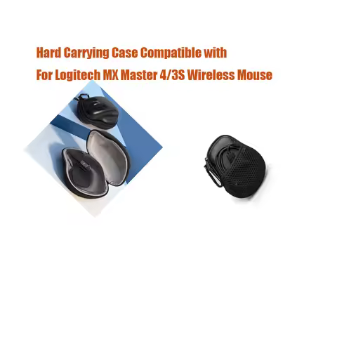 Hard Carrying Case Compatible with For Logitech MX Master 4/3S Wireless Mouse