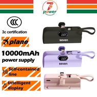 【Capsule power bank】10000mah Mini power bank 3C Certification Portable Powerbank 100% original mobil