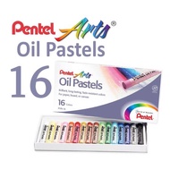 Oil pastels Pentel Chalk 16 Colors