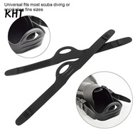 KHJ Flippers Fin Strap, Adjustable Durable Swimming Fin Strap, Accessories Elastic Diving Buckle Str