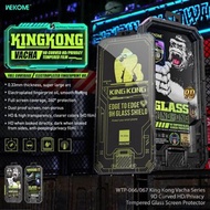 WK King Kong 9D Curved HD CLERA Tempered Glass Film Screen Protector for XR/11 XSMAX/11PROMAX 12PRO 
