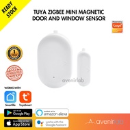 Tuya Smart Home Zigbee Magnetic Door Window Sensor works with Tuya Smart Life App supports Alexa Goo