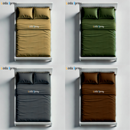 Sprei 140x200x25 140x200x30 Seprai Sudut Karet Polos Aesthetic