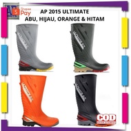 HIJAU [PREMIUM Original] AP Ultimate 3.0 2015 Color Green, Grey & Orange SIZE 39-43 - Waterproof Lon