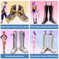 Kpop Demon Hunters Cosplay Shoes Rumi Zoey Mira Cos Boots Women's Cosplay Shoes