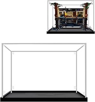 Acrylic Display Case for Lego 75810 18.11Lx9.45Wx13.78H inch(46x24x35 cm) (NOT Included The Model)