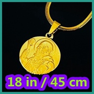 ★ ✳ Padre Pio Necklace For Women Stainless Necklace For Women Padre Pio Pendant For Women