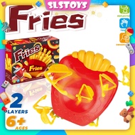 French Fries Jumping Board Game Multi-Player Family and Friends Fun [6+ Ages]