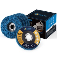 S SATC Stripping Discs 4-1/2" x 7/8" Rust Remover Wheel Remove Paint 5PCS Bule Strip Discs Oxidation