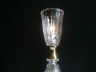 【老時光 OLD-TIME】早期二手水晶玻璃桌燈