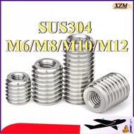 Inlay nut 304 stainless steel inner and outer teeth nut, thread transfer nut, variable diameter scre