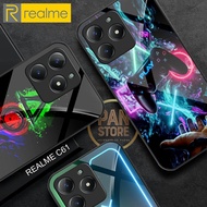 Latest 2024 Realme C61 Glossy Glass Softcase C61 Mobile Phone Case - Mobile Phone Protector - Mobile