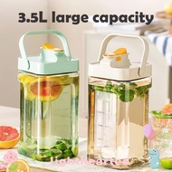 LIGHTHEARTED Water Bottle with Faucet, Outdoor Camping Large Capacity Kettle Cold Water Bottle,  Buc