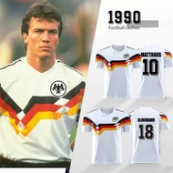 1990 Germany Top Quality Home Retro Soccer Jersey 90 German Custom KLINSMANN MATTHAUS Shirt Football