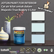 Jotun Majestic True Beauty Collection 5 Liter Snow White 5001 / Blue Ash 4399 / Fresh Feel 4518