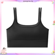 Sports Bra for Women, Shockproof, Anti-Sagging, Fixed Cup, Running, Beautiful Back, Yoga Vest Style,