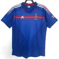 2004 France Retro Football Jersey High Quality Football Shirt