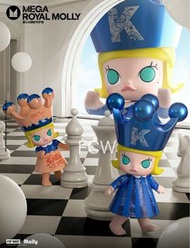 100% 400% 1000% MEGA ROYAL MOLLY 公主誕生 藍色 系列 kenny works POP MART POPMART 泡泡瑪特 大公仔 模型 手辦 FIGURE DOLL
