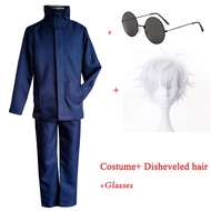 【COSER 77】Jujutsu Kaisen  Satoru Gojo cosplay ชุดคอสเพลย์ มหาเวทย์ผนึกมาร Gojo Satoru และกางเกงขายาว