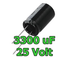 Elco elko 3300 uF 25 Electrolyte Capacitor VOLT