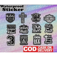 Bible Verse Stickers Christian Sticker Waterproof 3 inches Decals