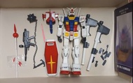 bandai pg perfect grade 1/60 scale rx-78-2 連 custom weapons