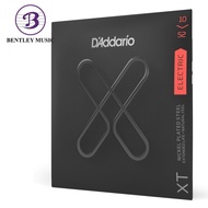 D’Addario XTE1052 XT Nickel Plated Steel Coated Electric Guitar Strings, Light Top/Heavy Bottom, 10-