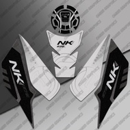 3M Tank Pad Motorcycle Protector Stickers Decals Accessories For CF MOTO 675NK CFMOTO NK 675