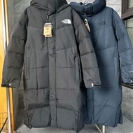 韓國預訂 2色選 the north face刺繡logo 户外機能 dryvent 防水面料 中長款 羽絨外套