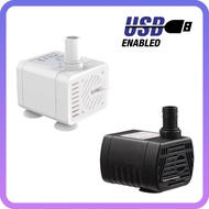 (SG Ready Stock) 3W USB Submersible Mini Water Pump | Submersible USB Water Pump | Adjustable Flow |